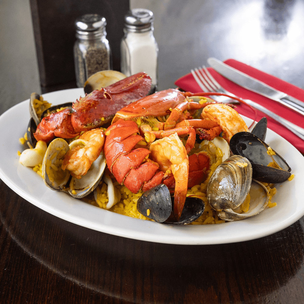 Seafood Paella (For One)