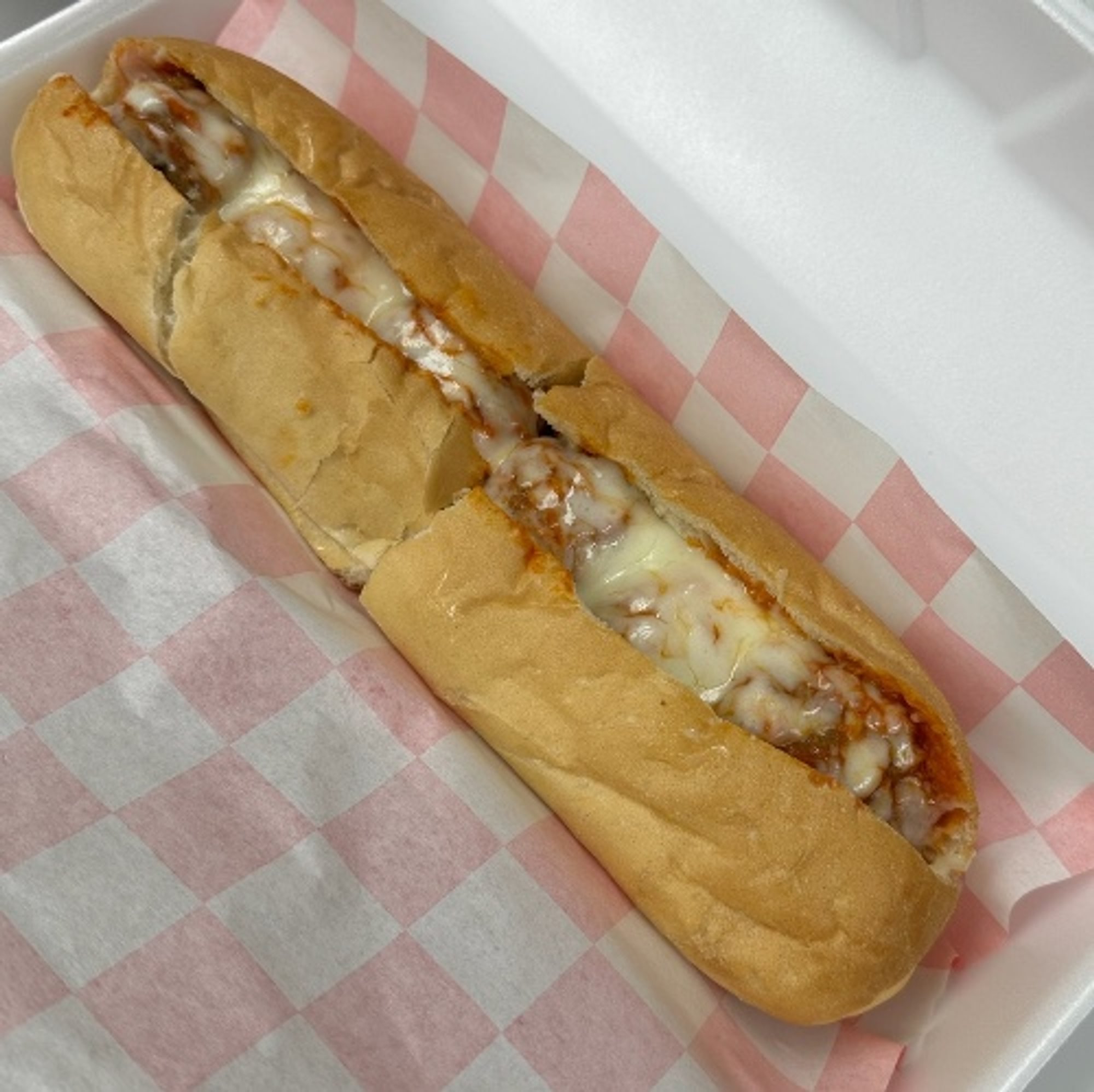 Meatball Parmesan Sub (12" Small)