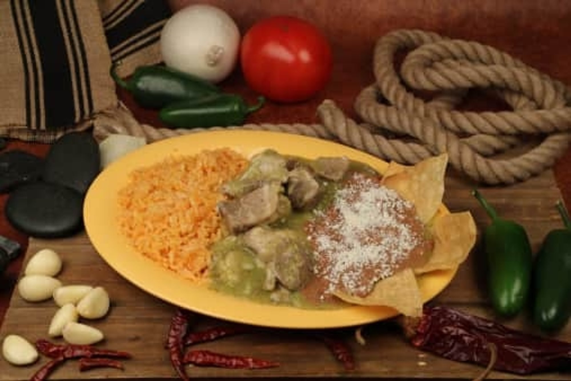 Chile Verde Plate