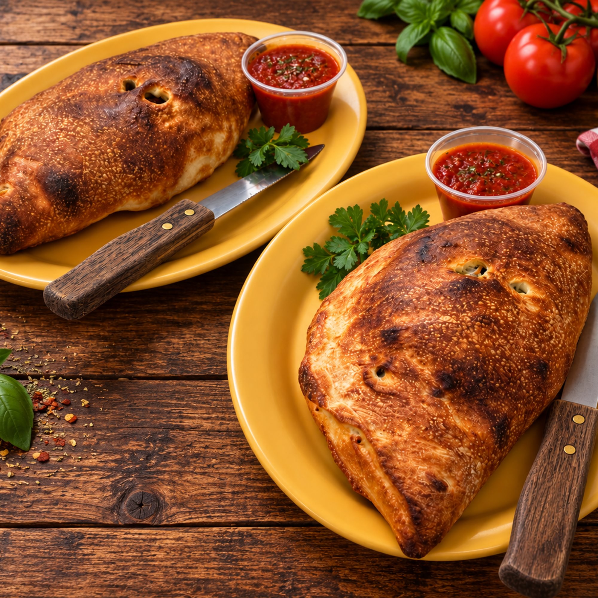 Spinach Calzone