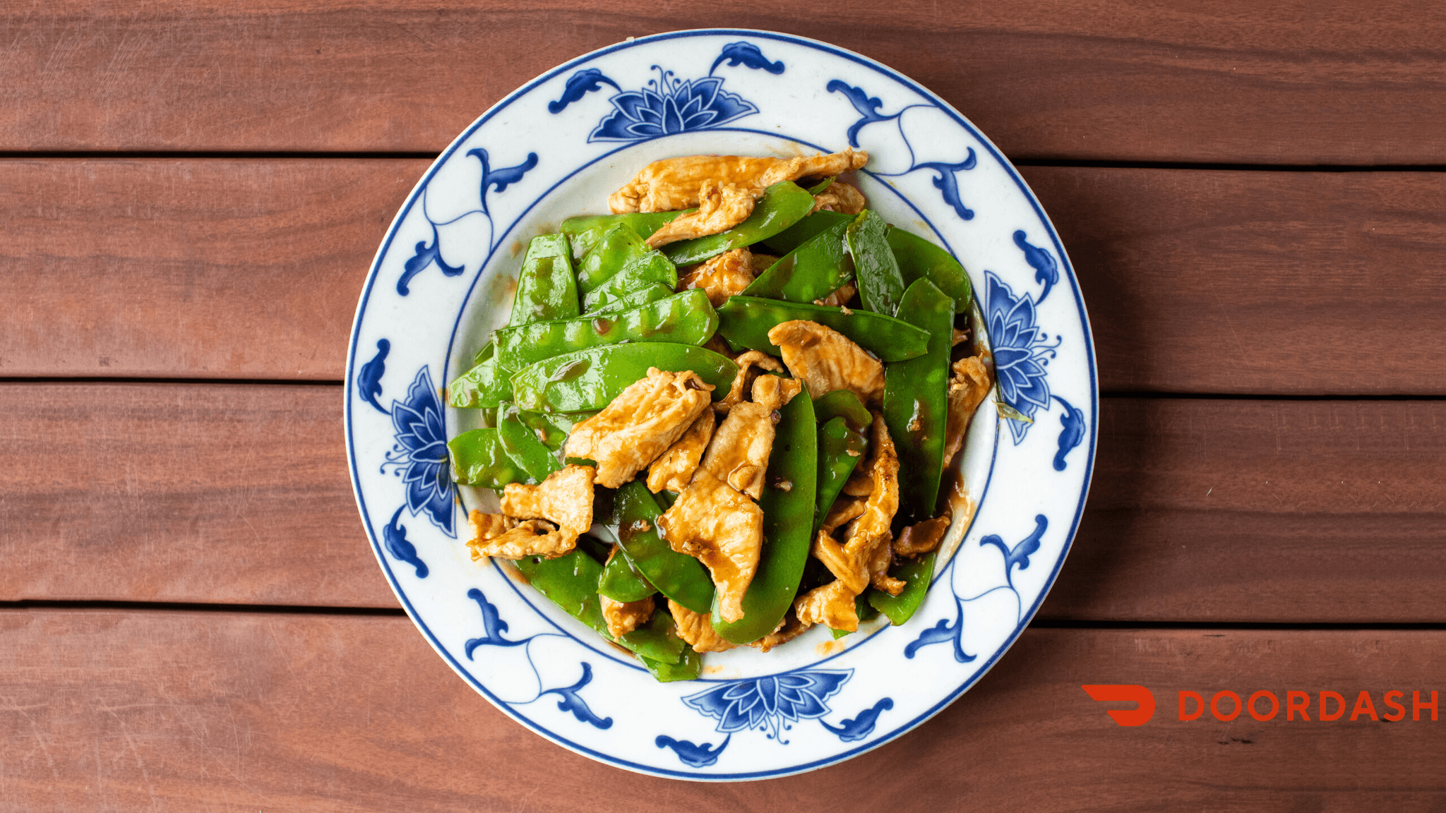 70. Chicken with snow peas