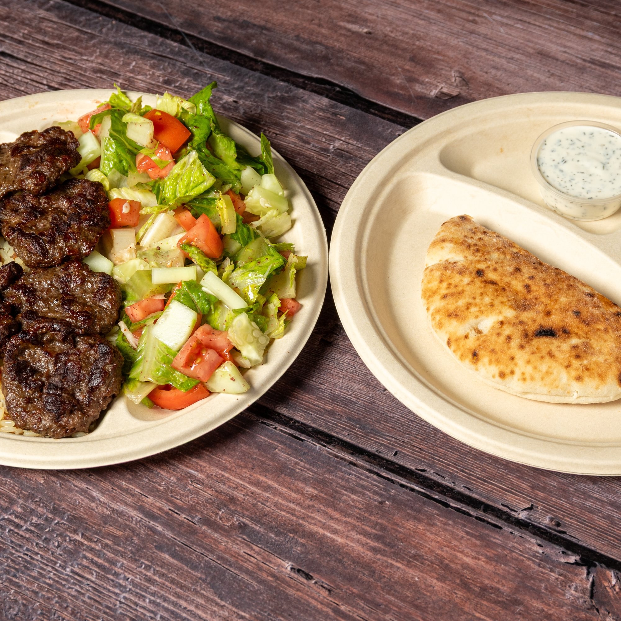 Large Kofte Platter