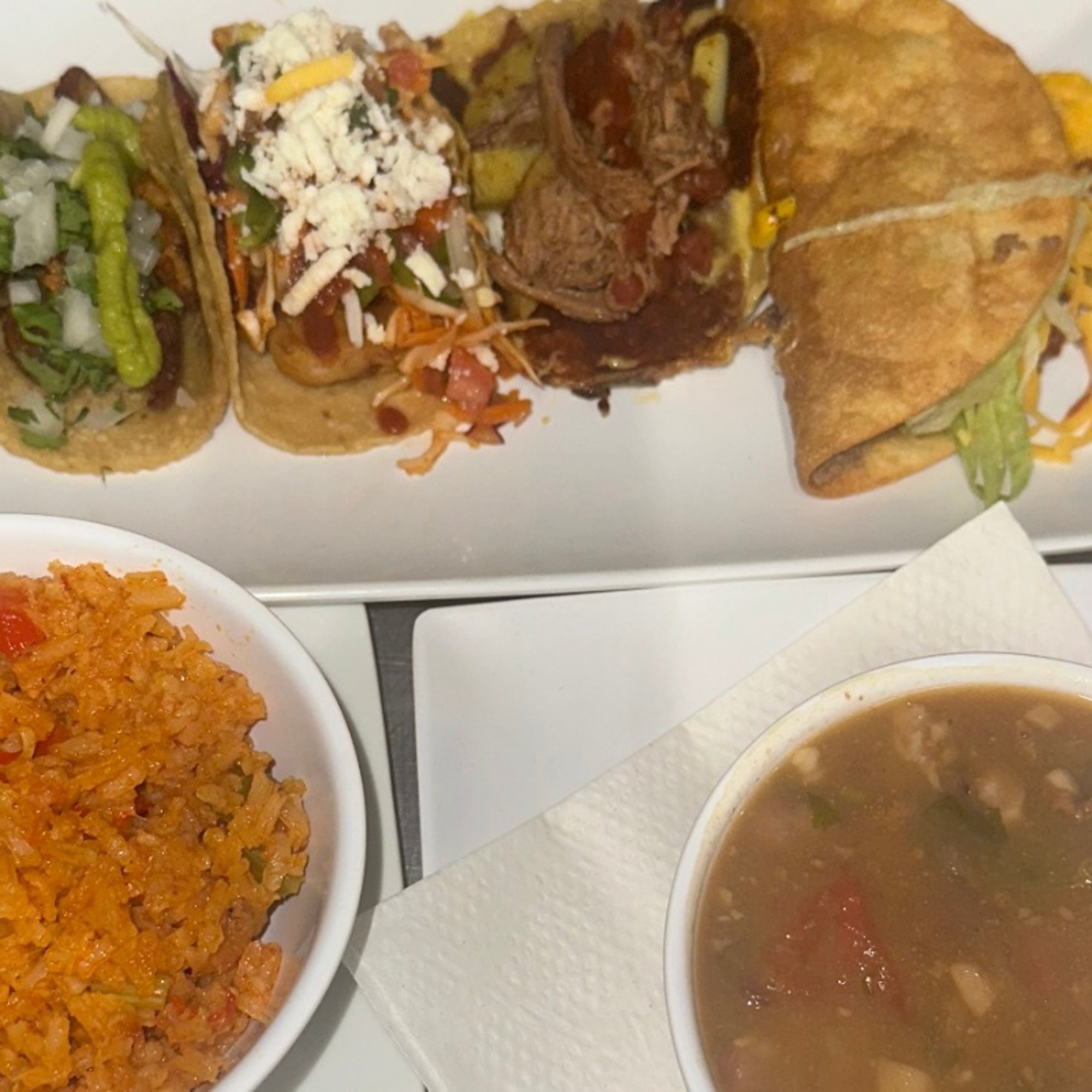 Taco Flight (Any 5 Tacos)