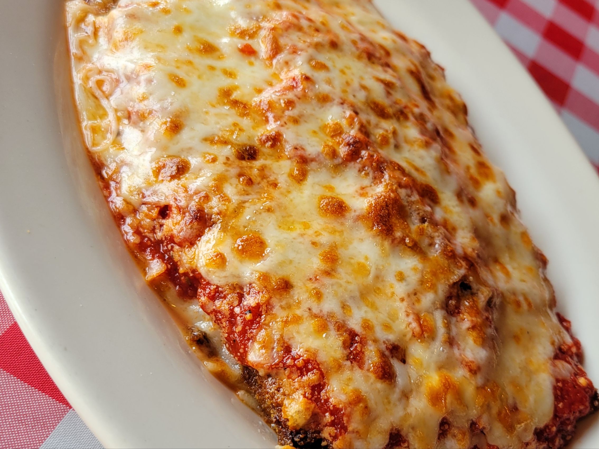Eggplant Parmigiana Dinner