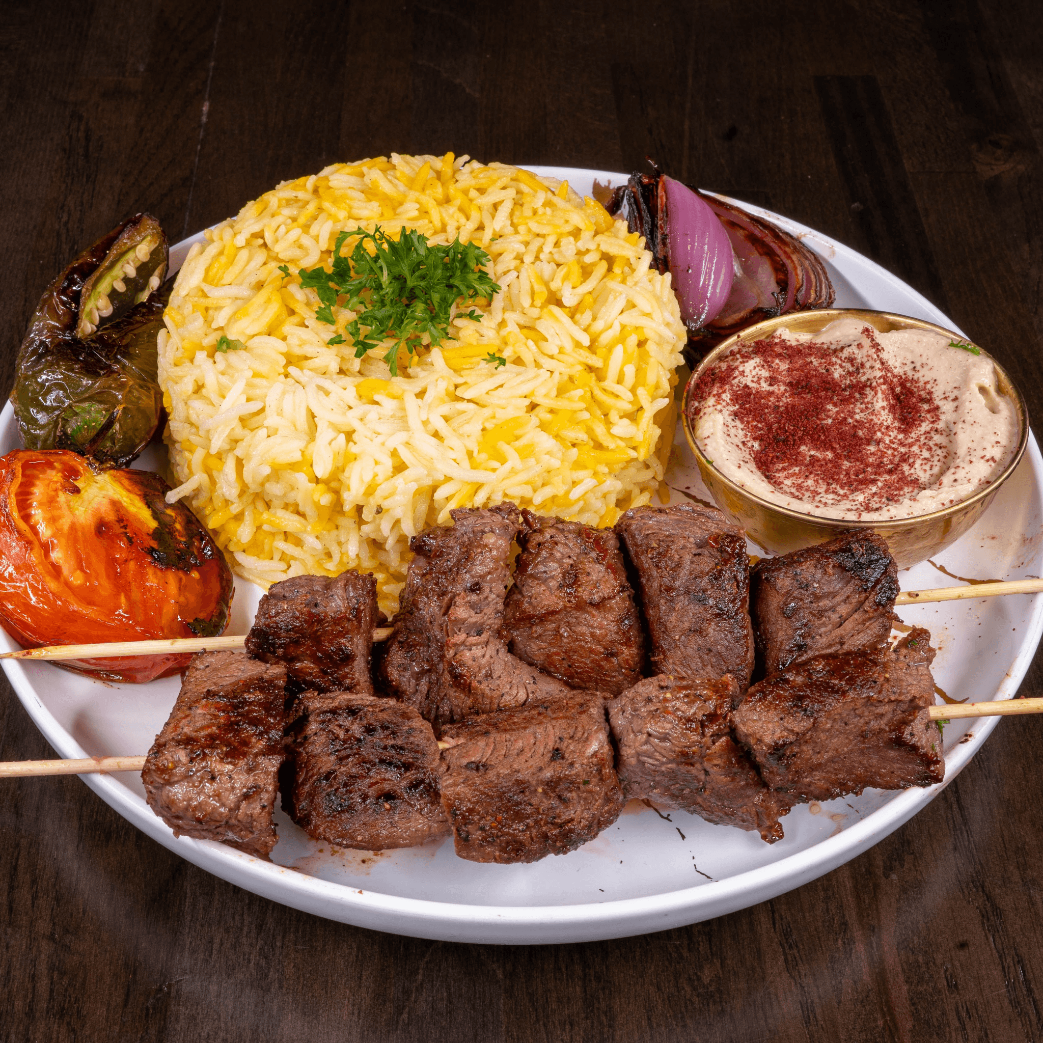 New York Strip Kabob Skewers