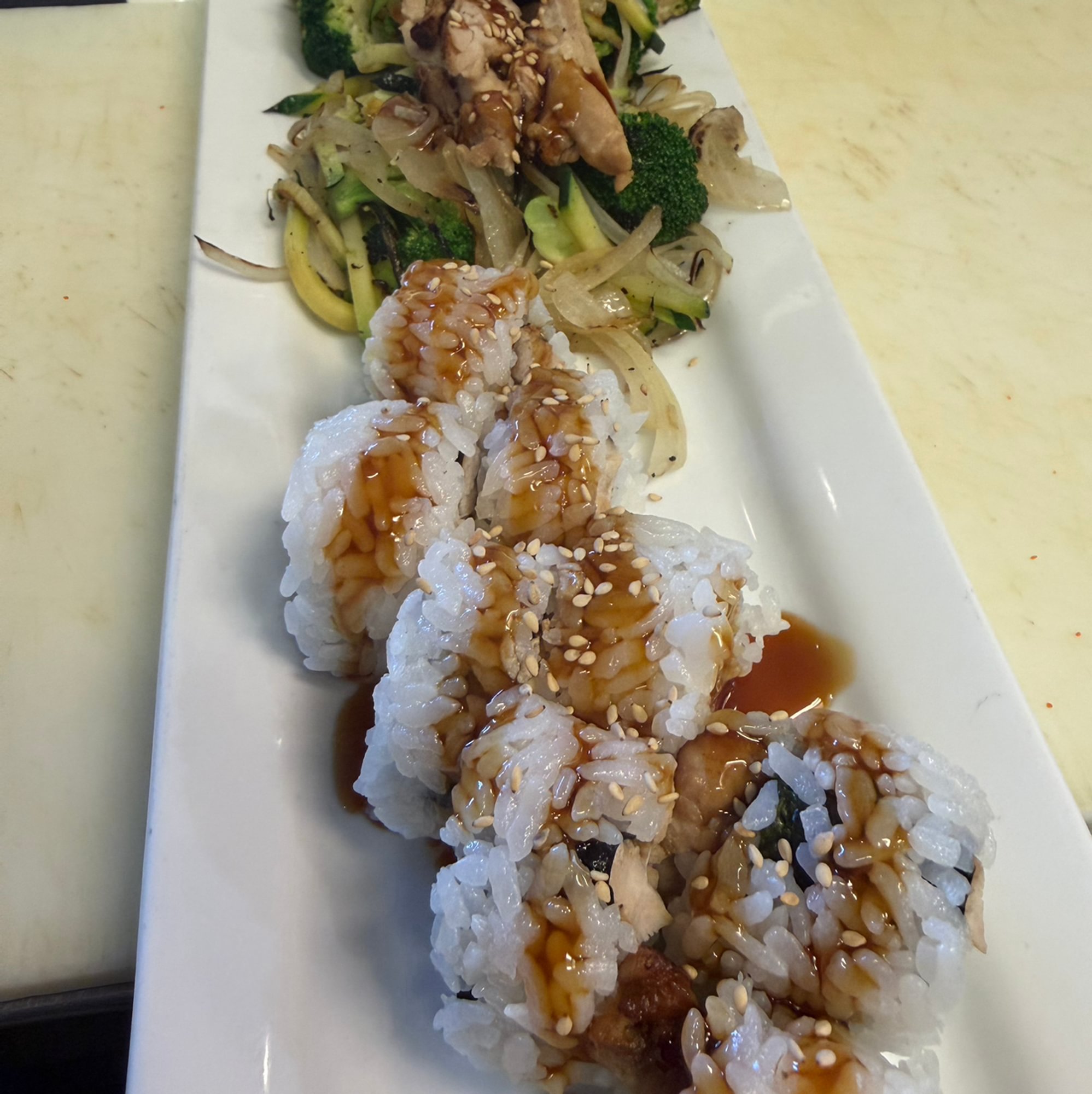 Chicken Teriyaki Roll
