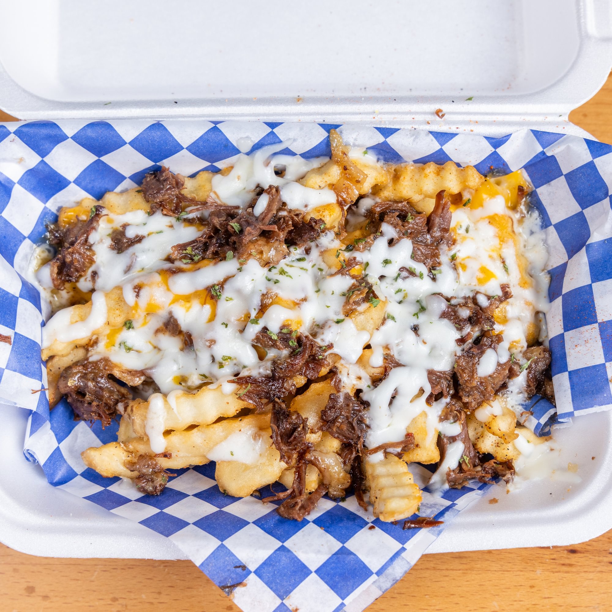 Loaded Oxtail Fries