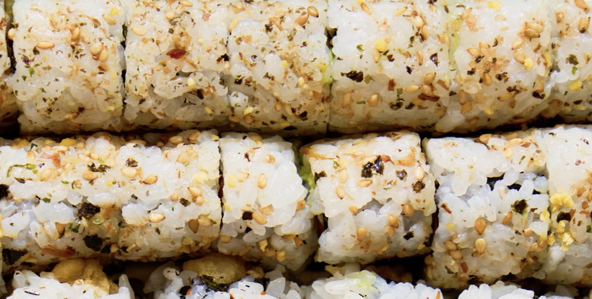 Avocado Roll - rice outside