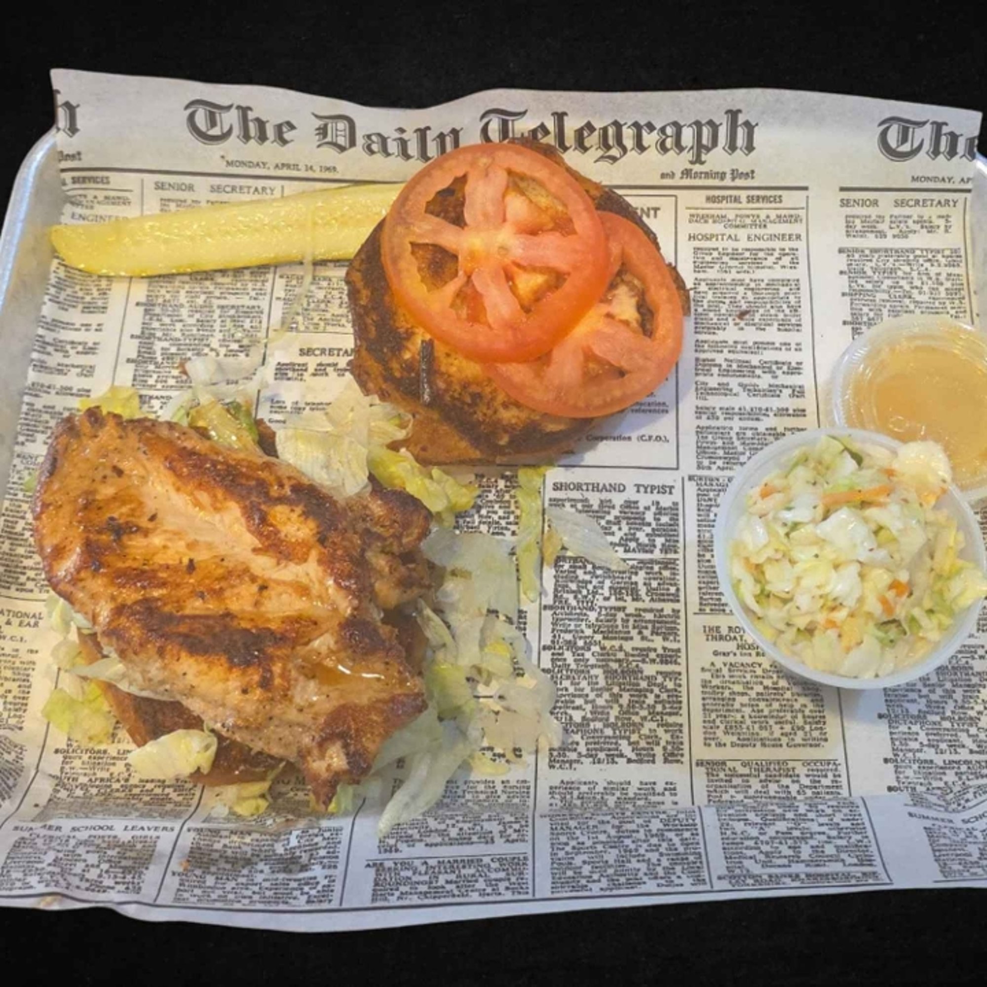 Cindy's Marinated Chicken Breast Sandwich
