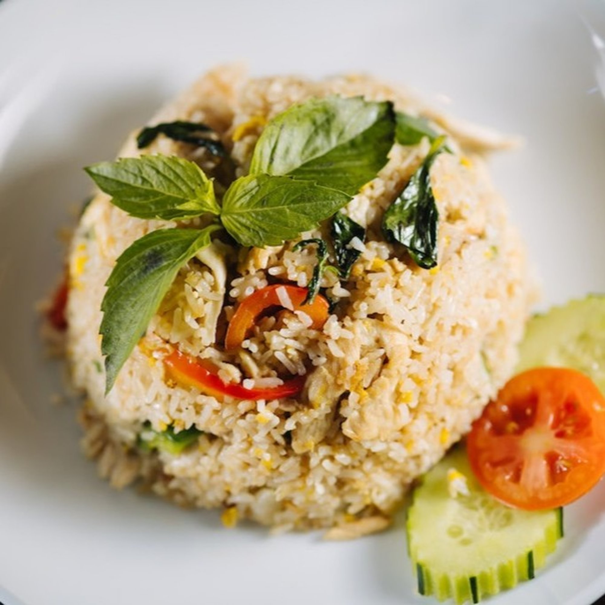 L Basil Fried Rice