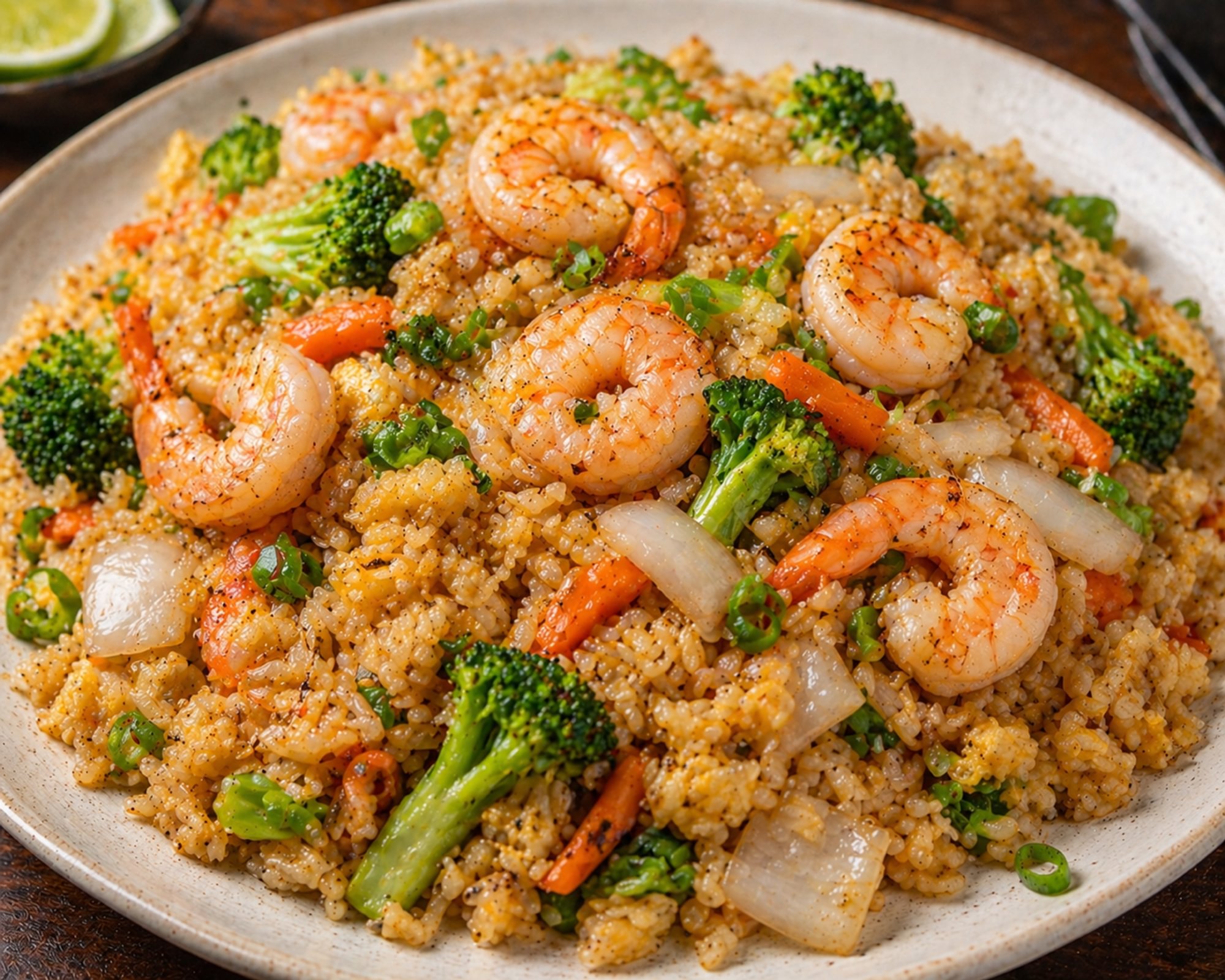 Thai Fried Rice Shrimp
