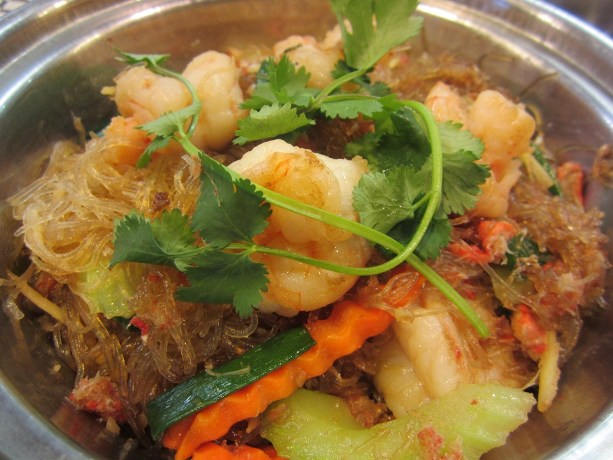 Crab and Shrimps in Hot Pot