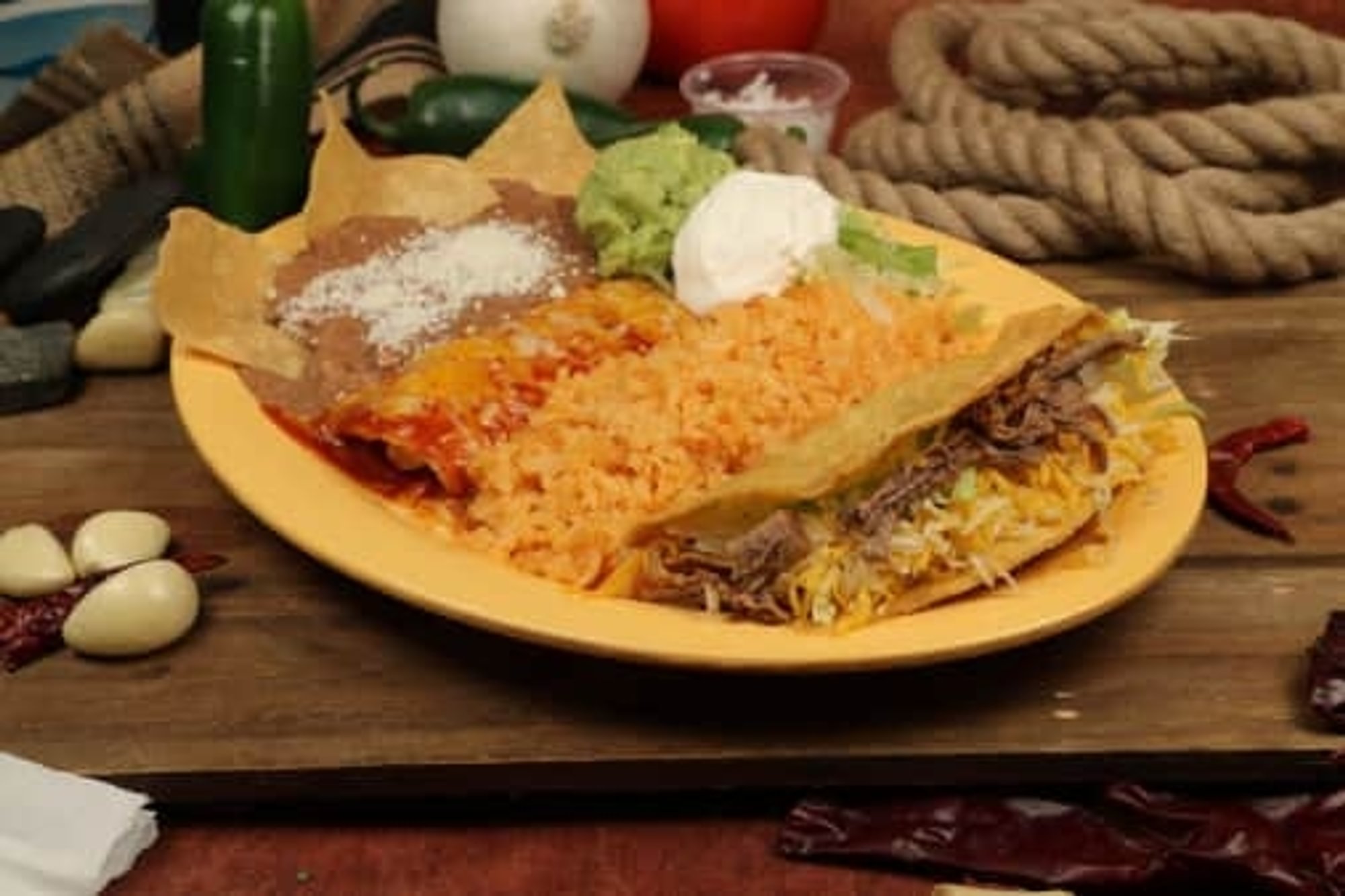 Enchilada & Taco