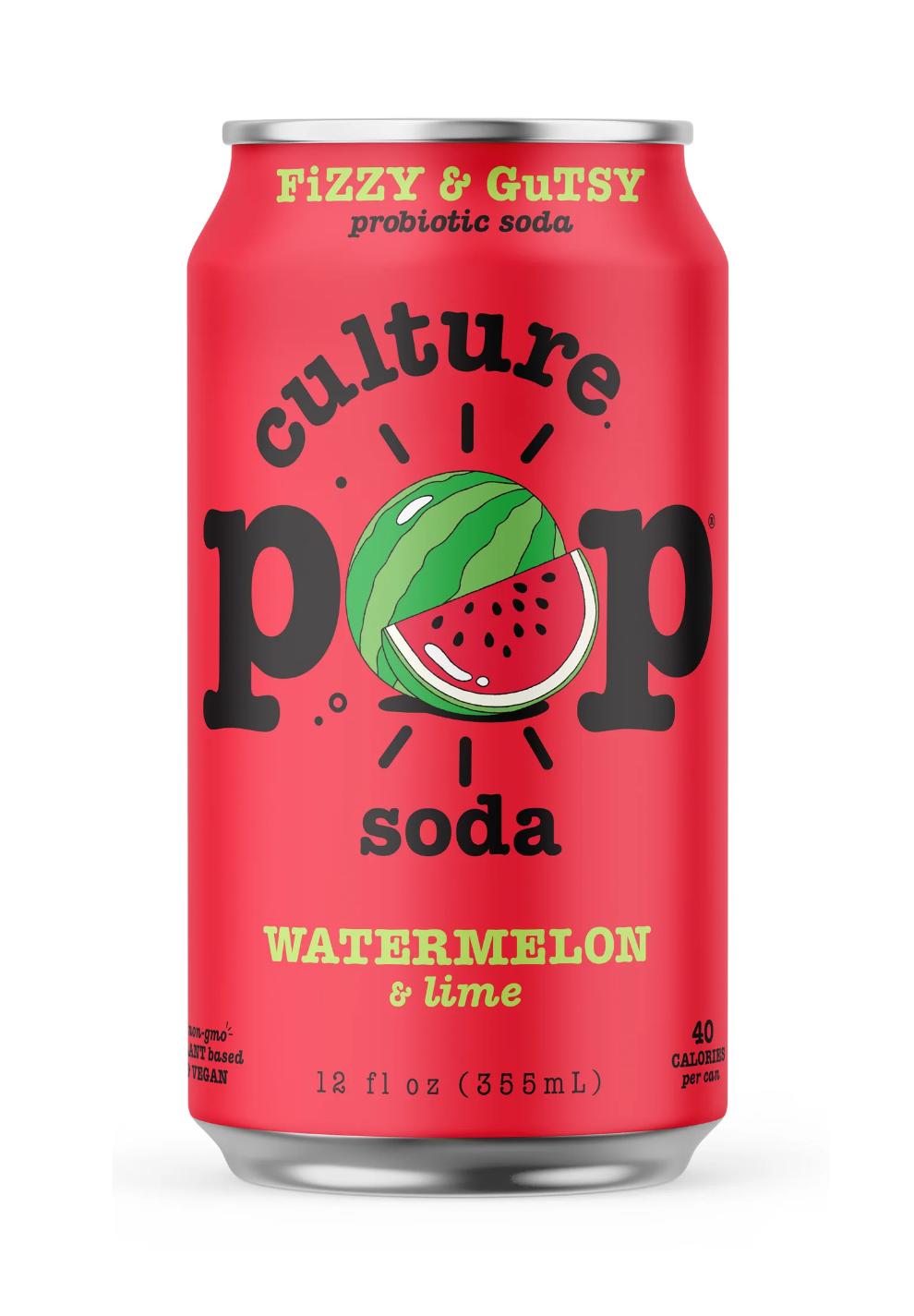 Culture Pop Watermelon and Lime 12oz