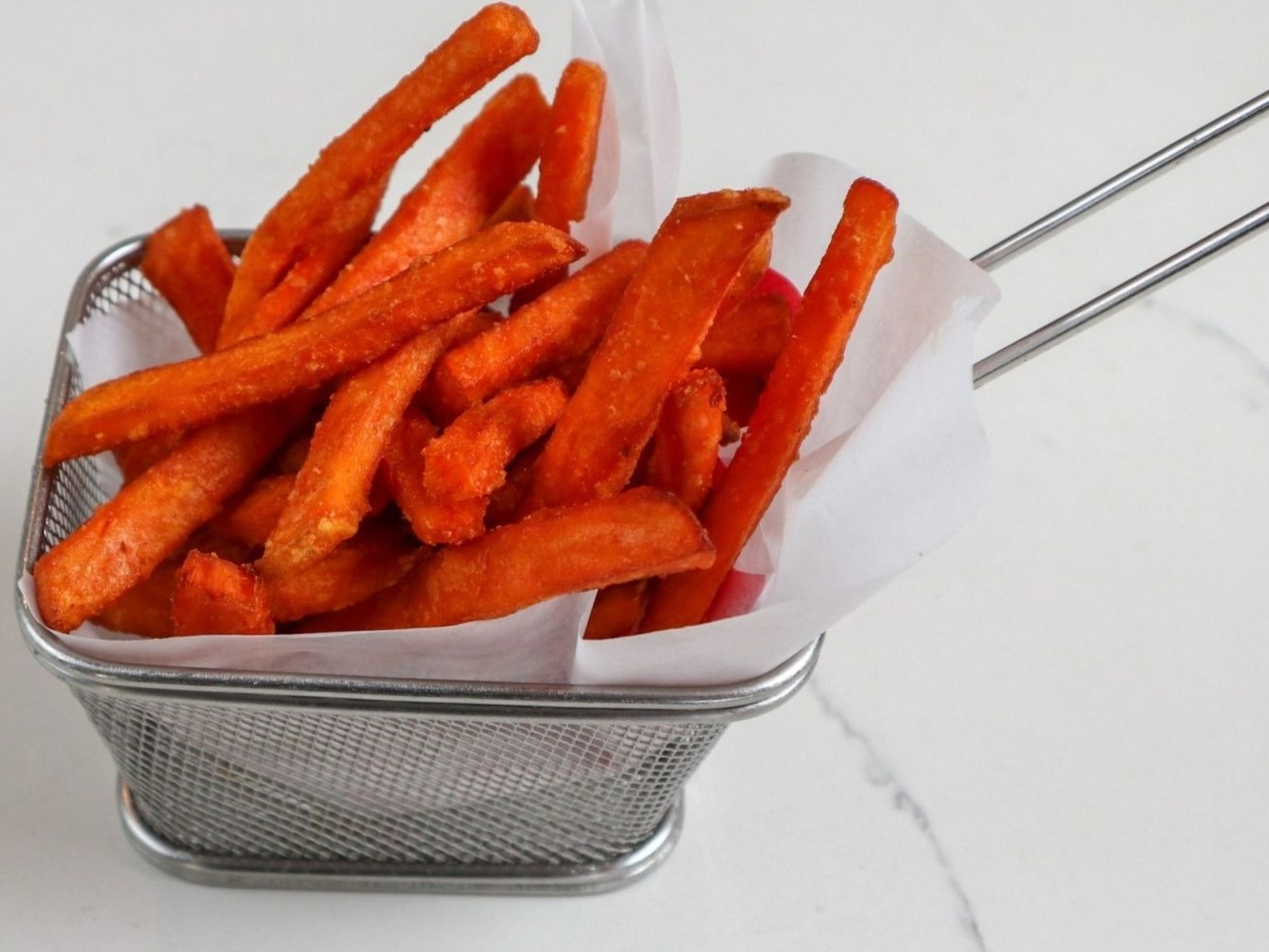 Basket of Sweet Potato Fries