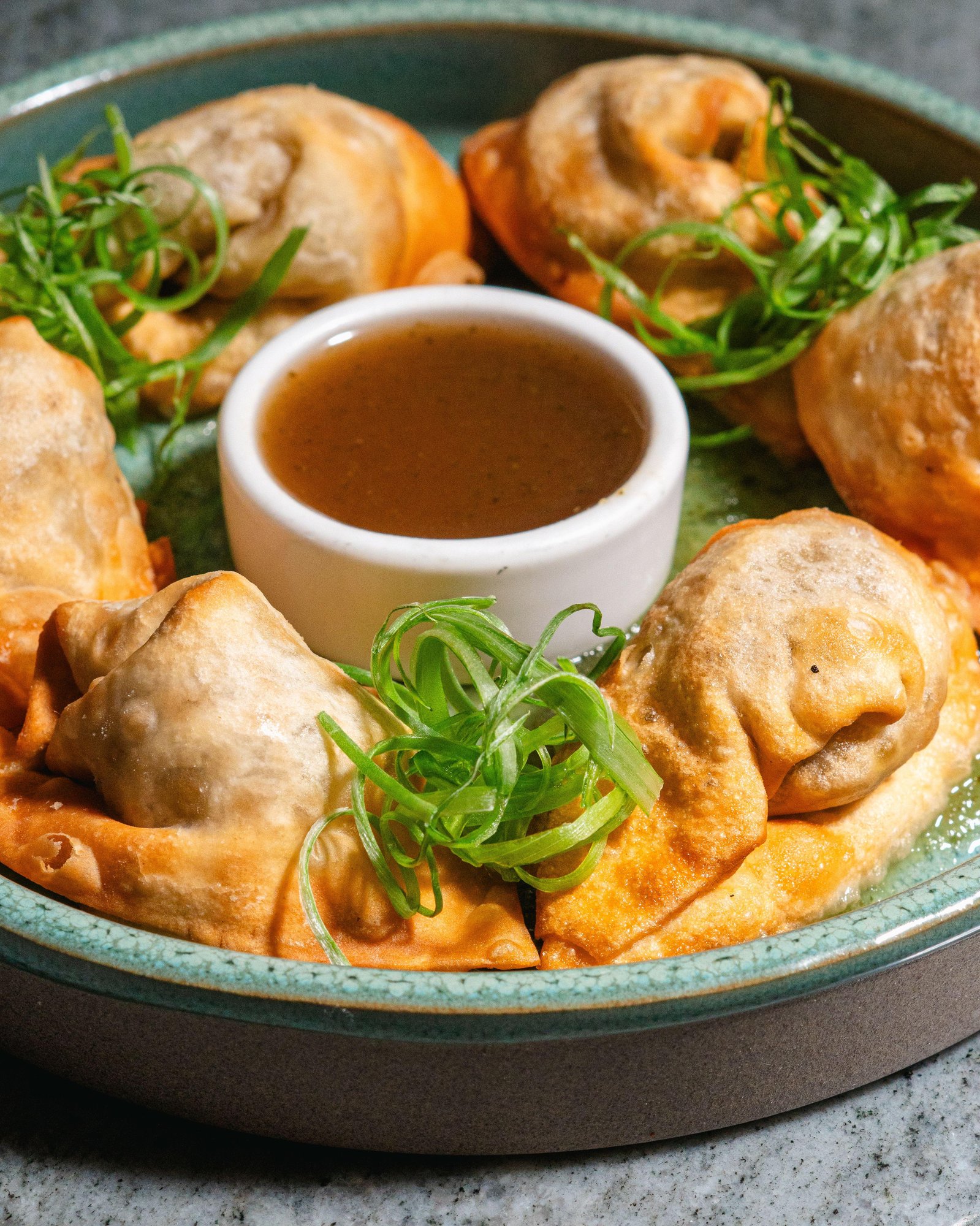 Curry Chik'n Wontons