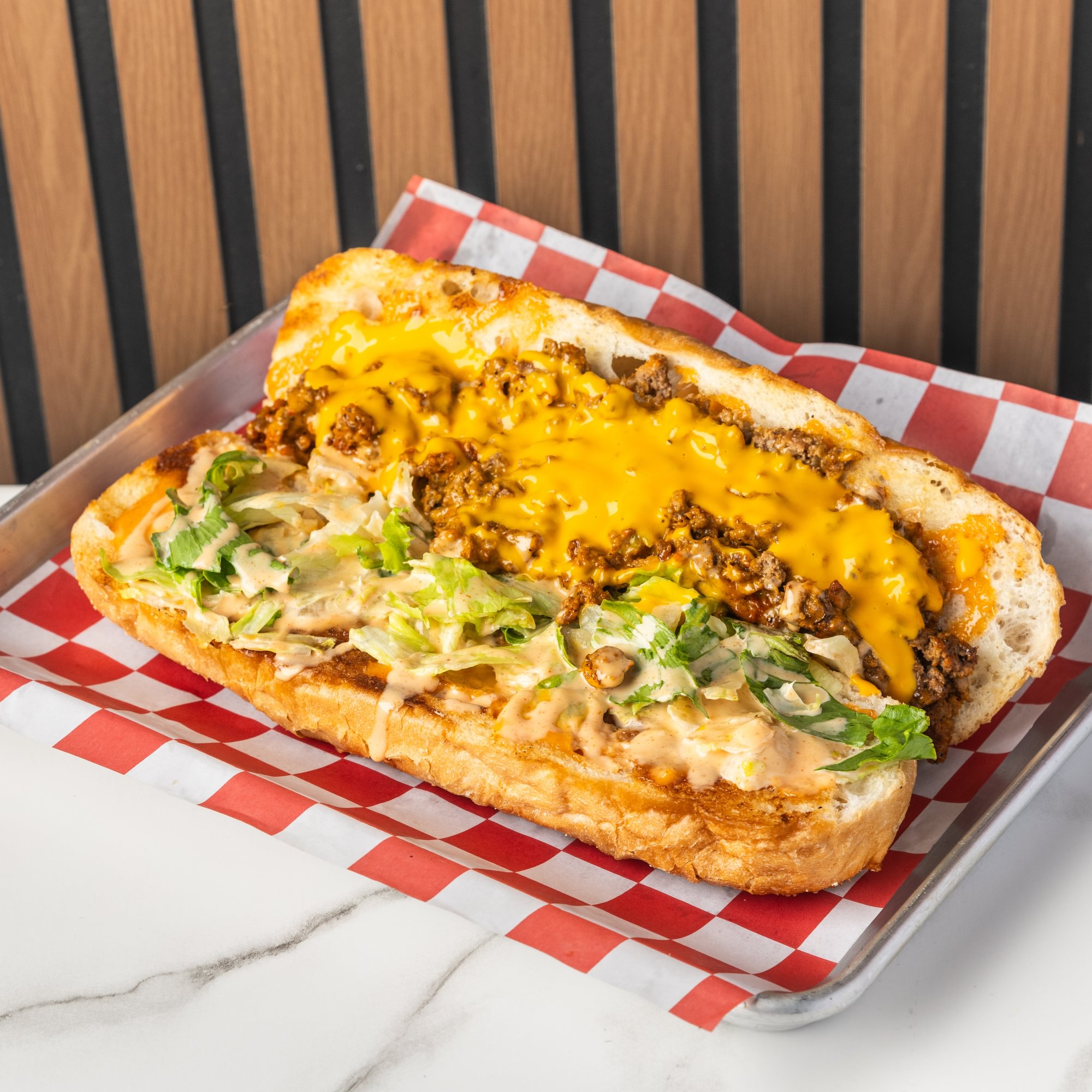 Brooklyn Chopped Cheese Sub