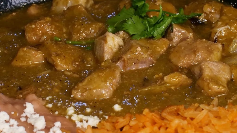 Chile Verde Plate