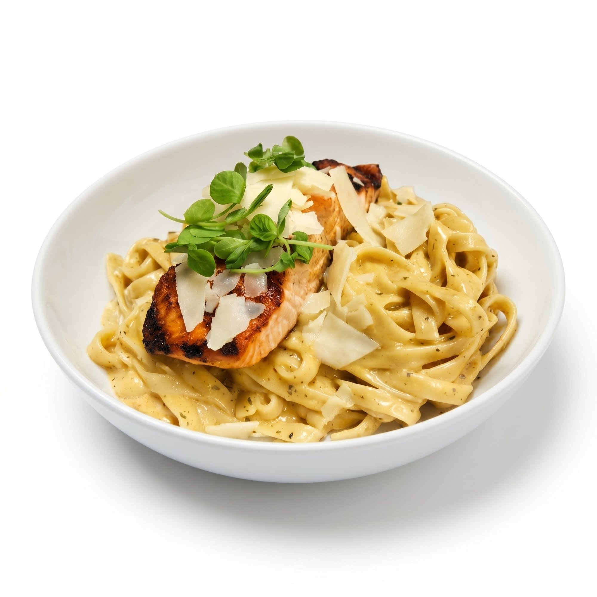 Blackened Salmon Pasta