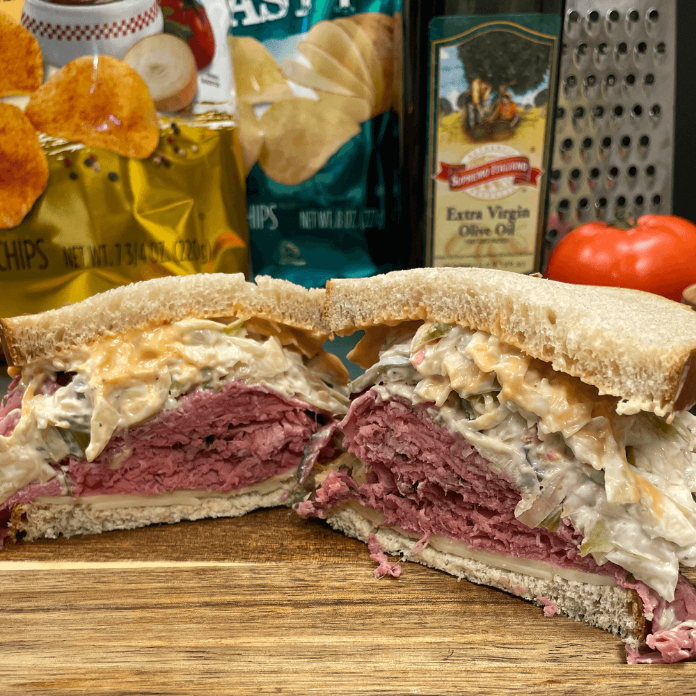 Roast Beef and Swiss Sloppy Joe