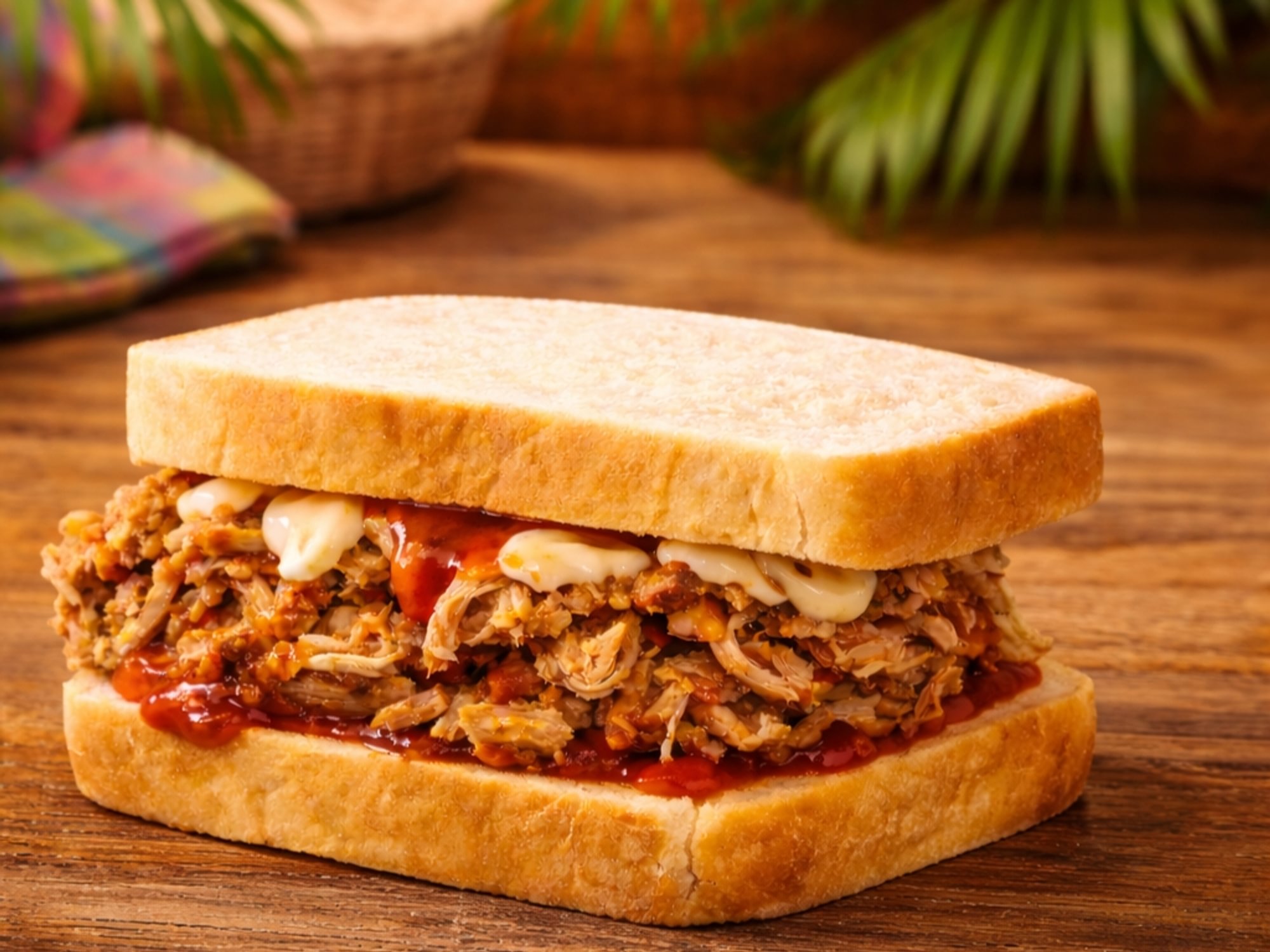 Tropical Paradise Pork Sandwich