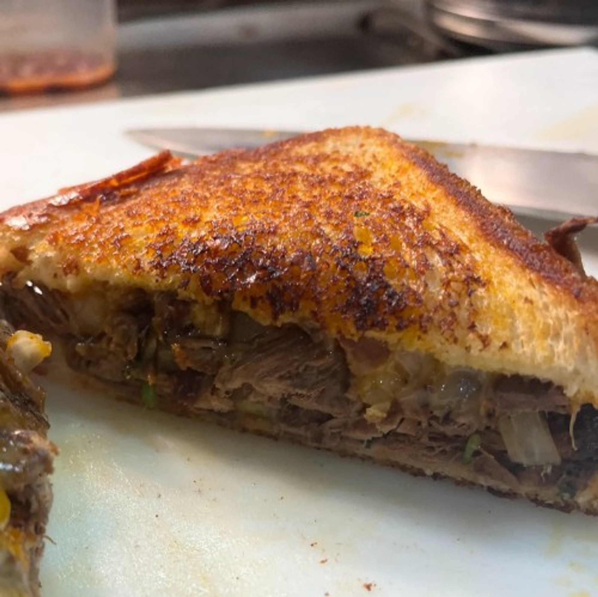 Ground & Griddled Melt Burger