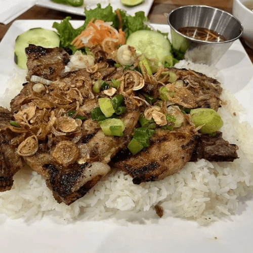 G2.  Grilled pork chop