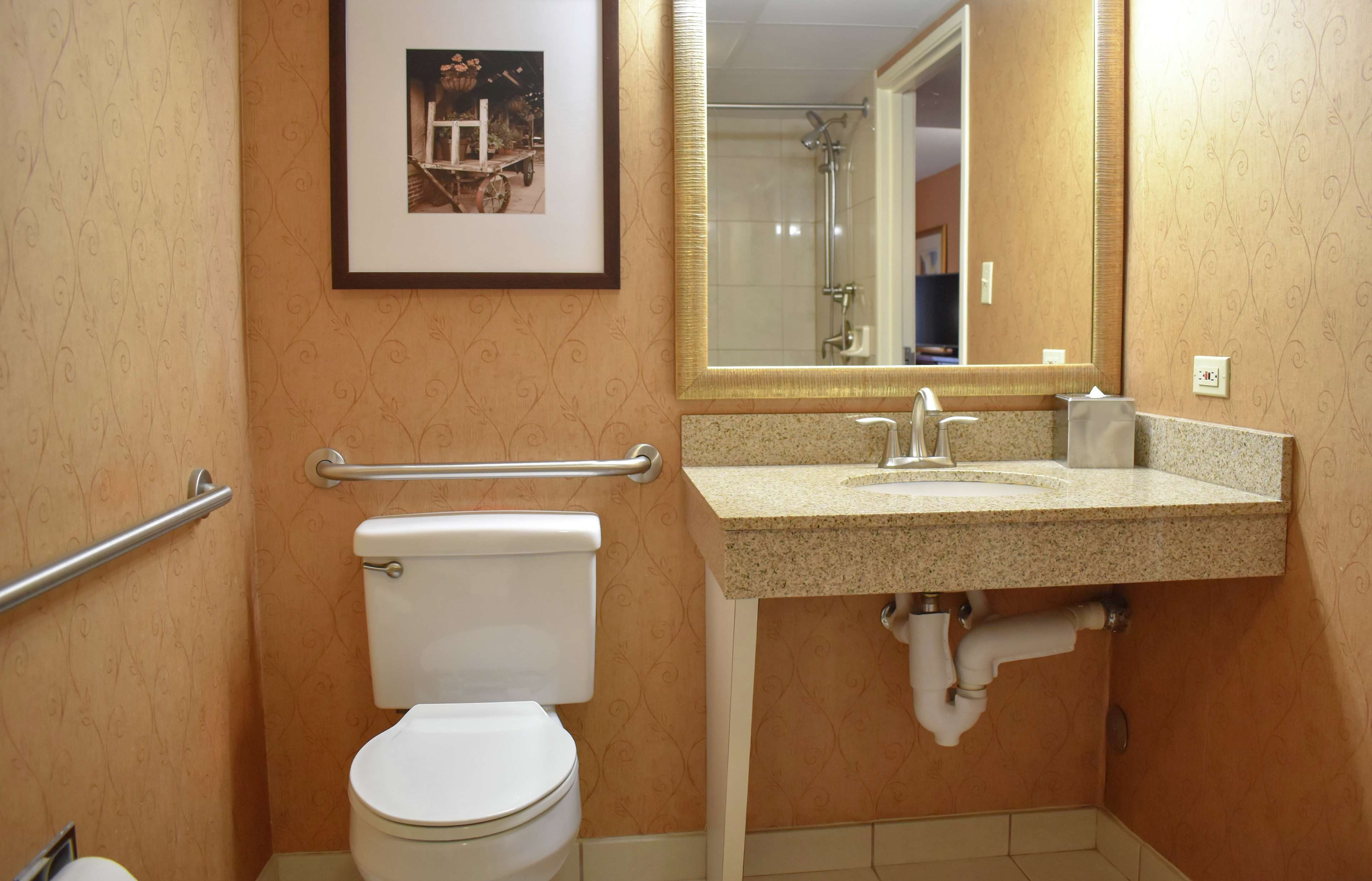 Guest room bath