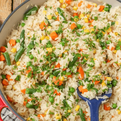 Vegetable Rice(half Tray)