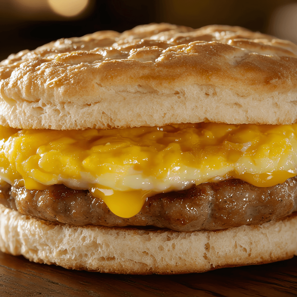 Sausage, Egg & Cheese Biscuit
