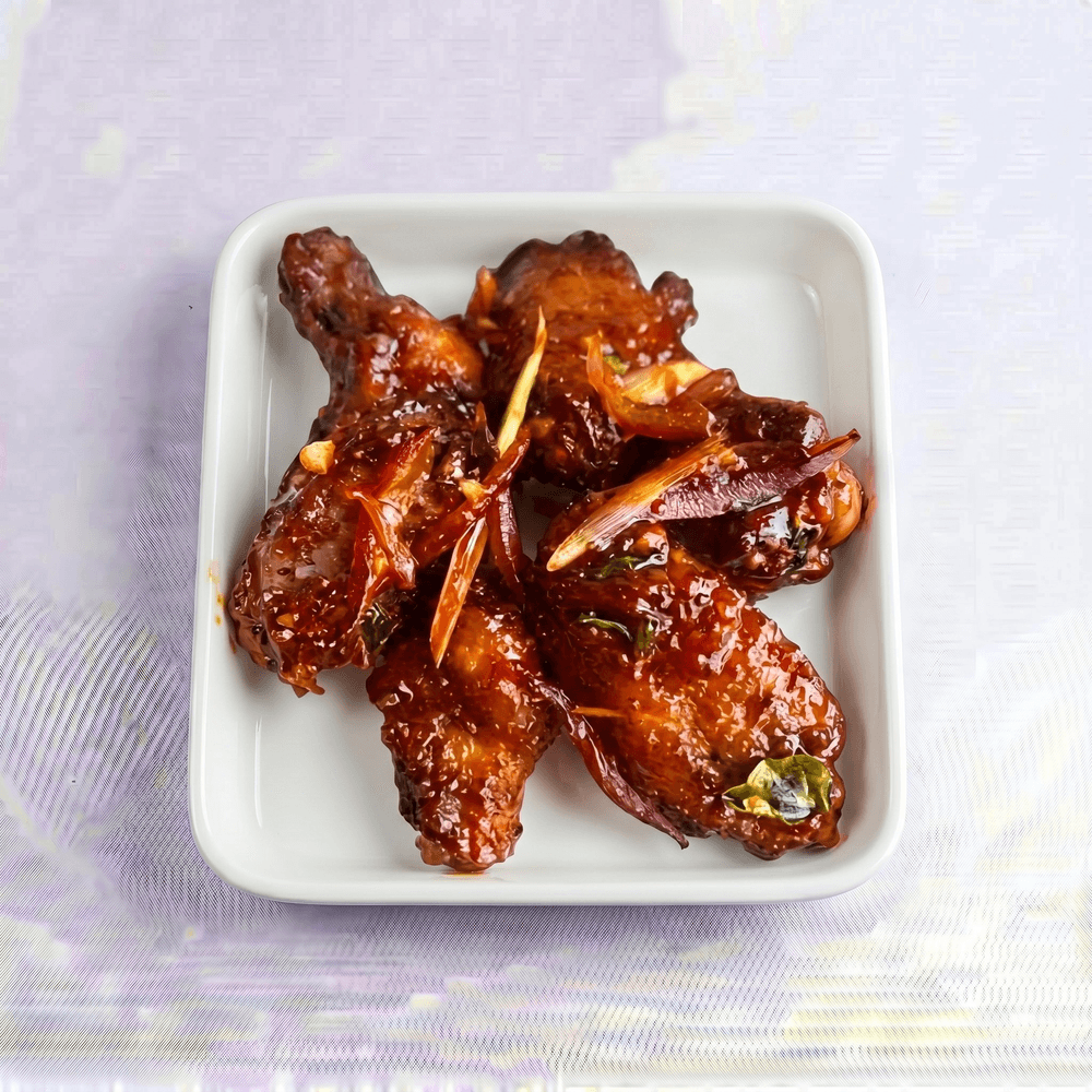 Tamarind Glazed Chicken Wings