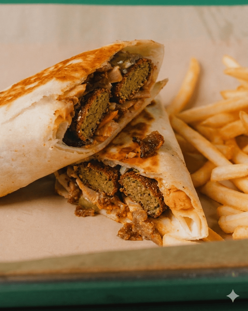 Falafel Shawarma Wrap