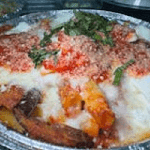 Eggplant Parm with Pasta