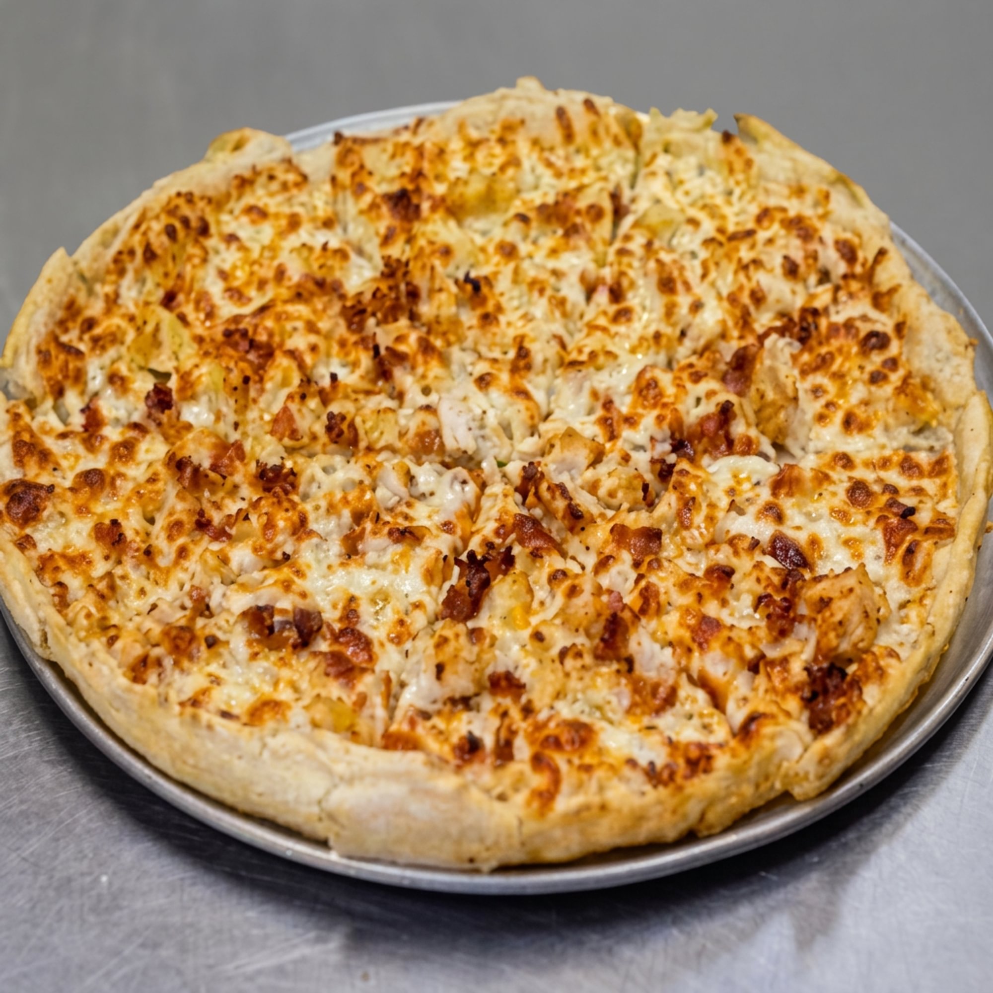 Chicken Bacon Ranch Pizza