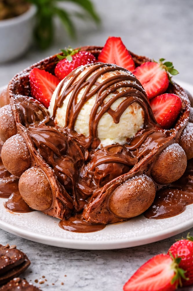 Choco Lava Waffle