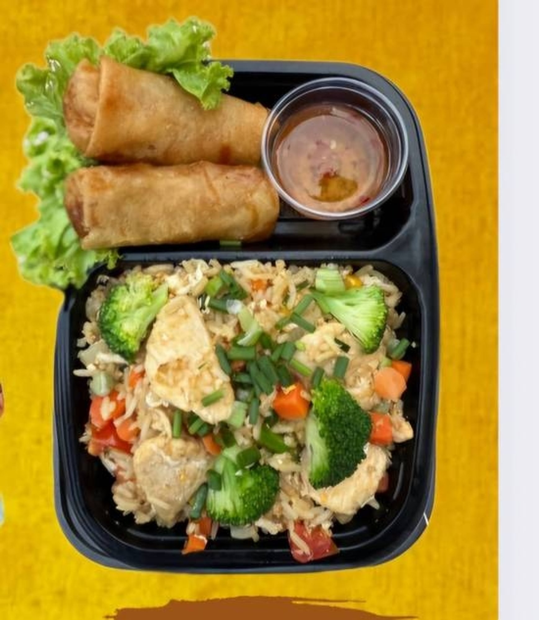 Thai Fried Rice Lunch Combo Set