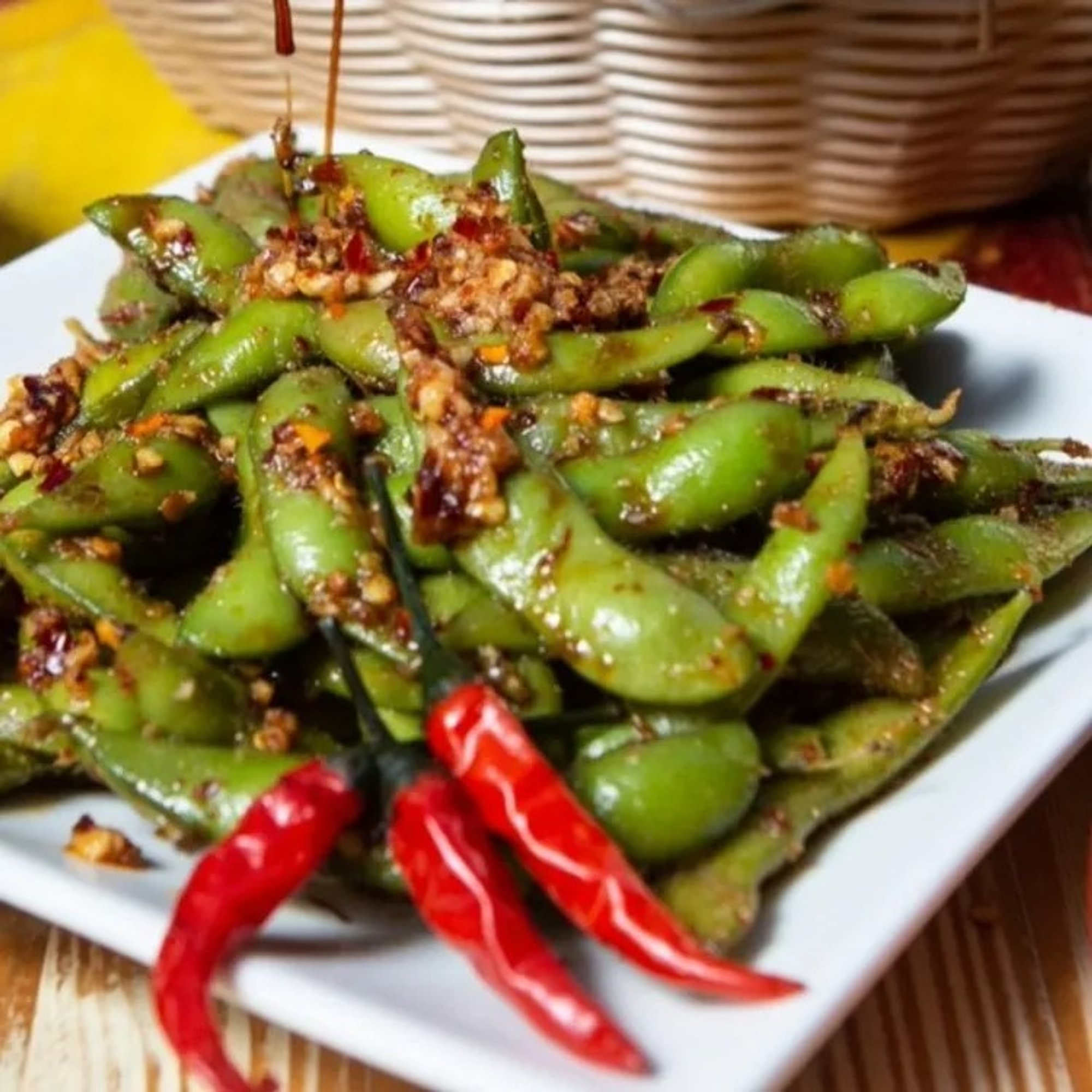 Spicy Edamame