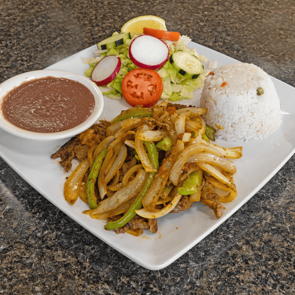 Bistec Encebollado