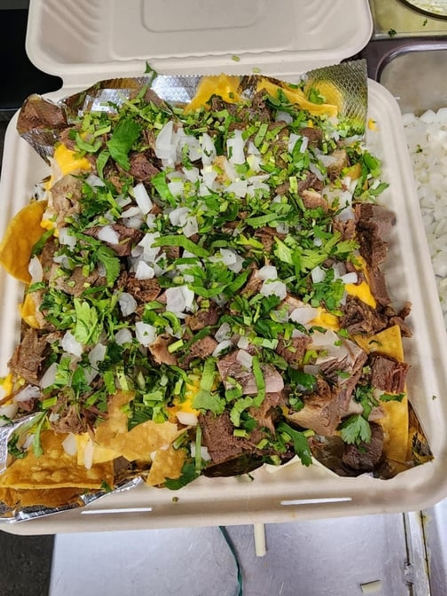 Lengua Nachos