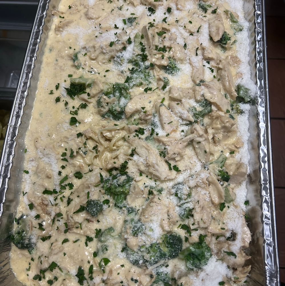 Pasta with Chicken Alfredo
