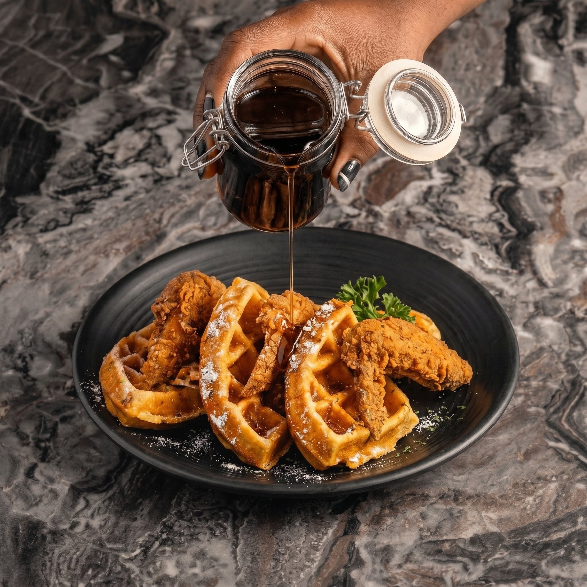 Chicken and Waffles