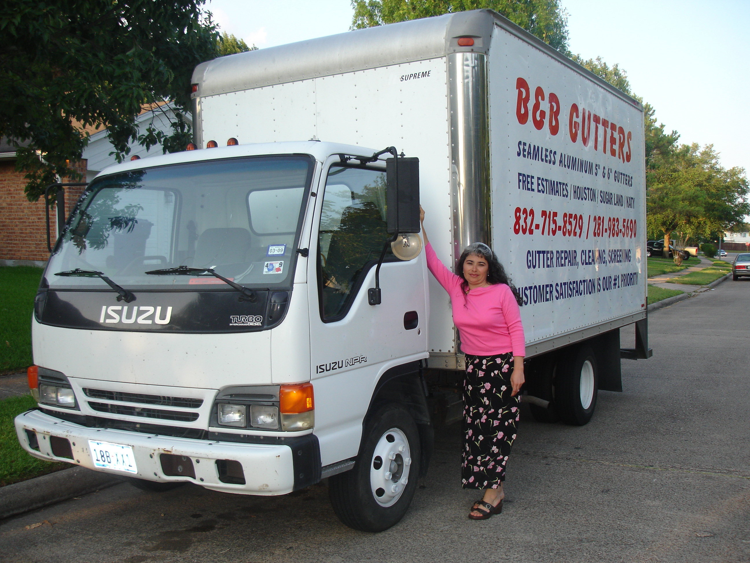 B and B Gutters Logo