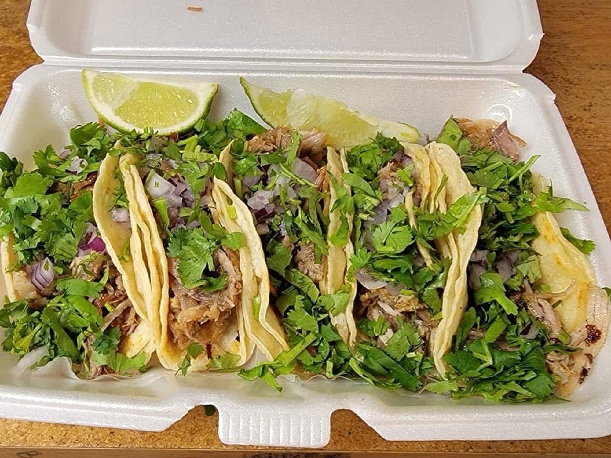 5 Mini Street Tacos