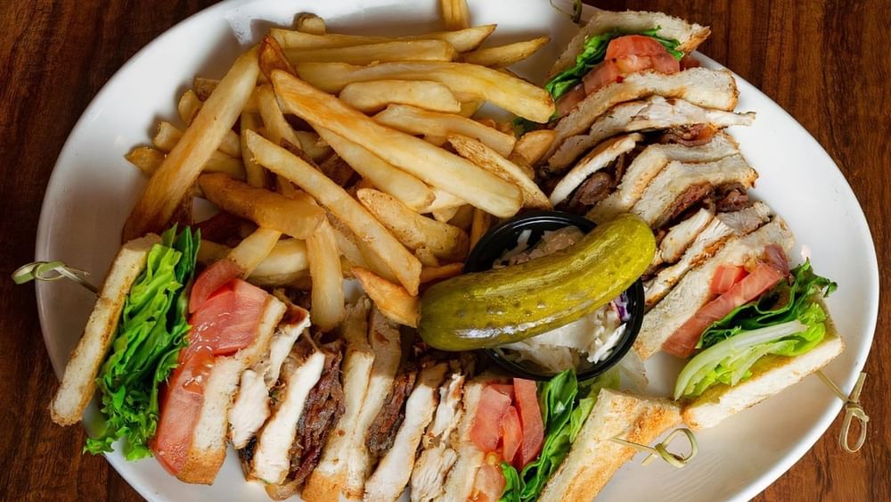 Grilled Chicken Club Sandwich