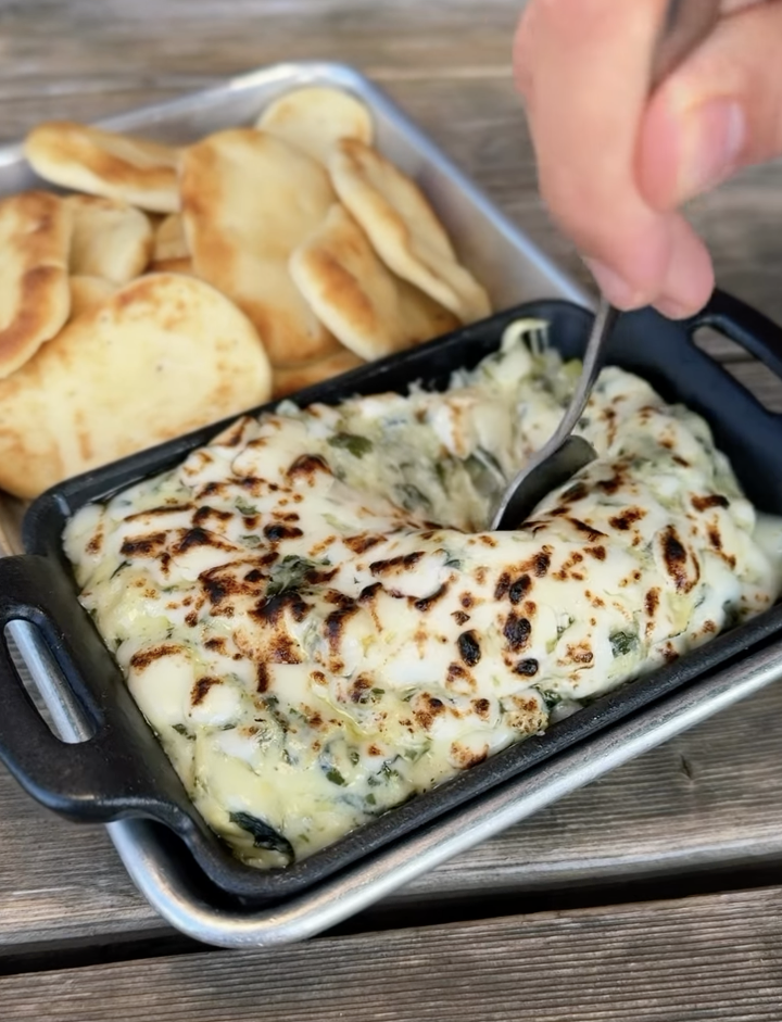 Parmesan Spinach and Artichoke Dip