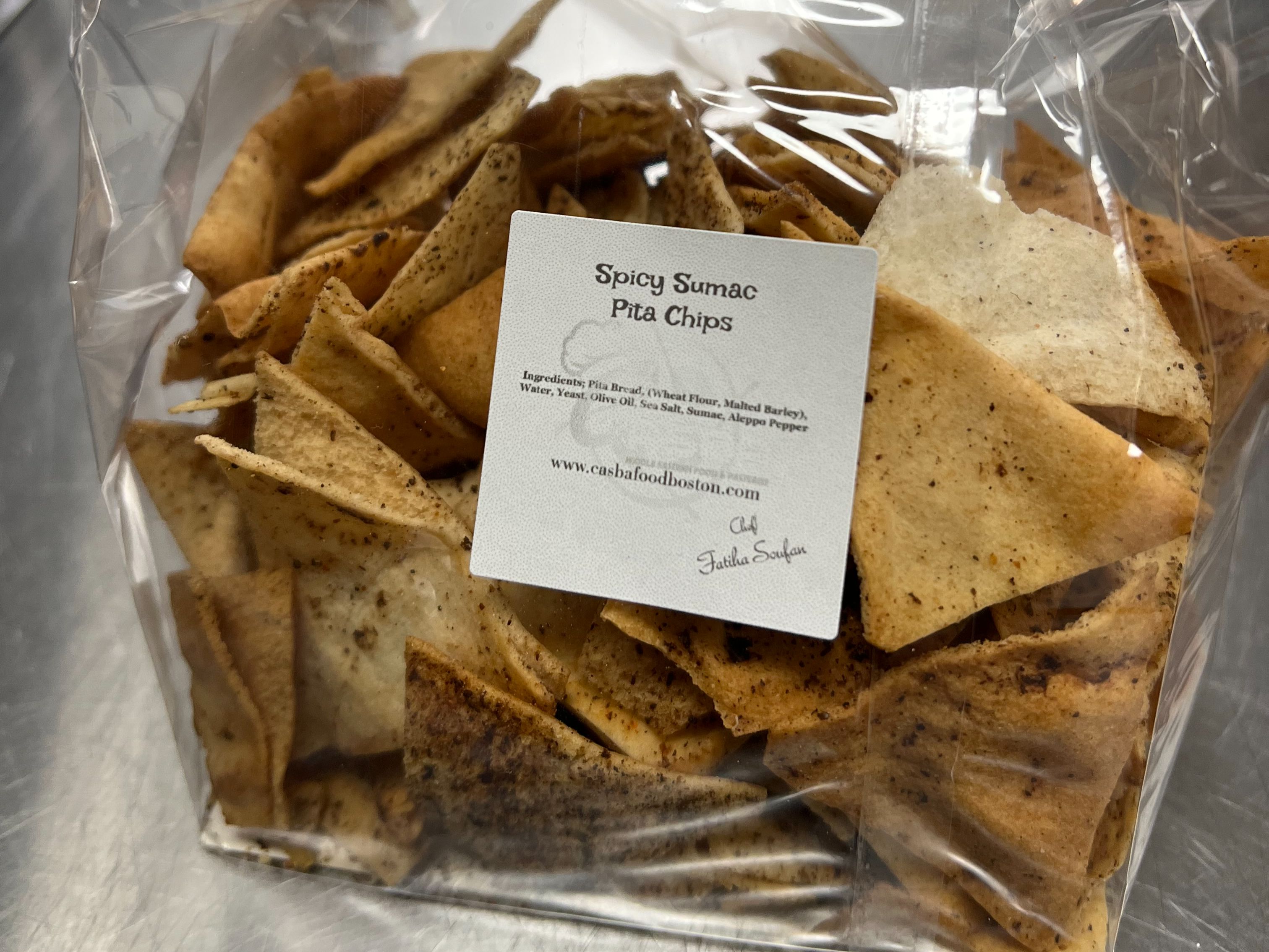 Pita Chips Spicy Sumac