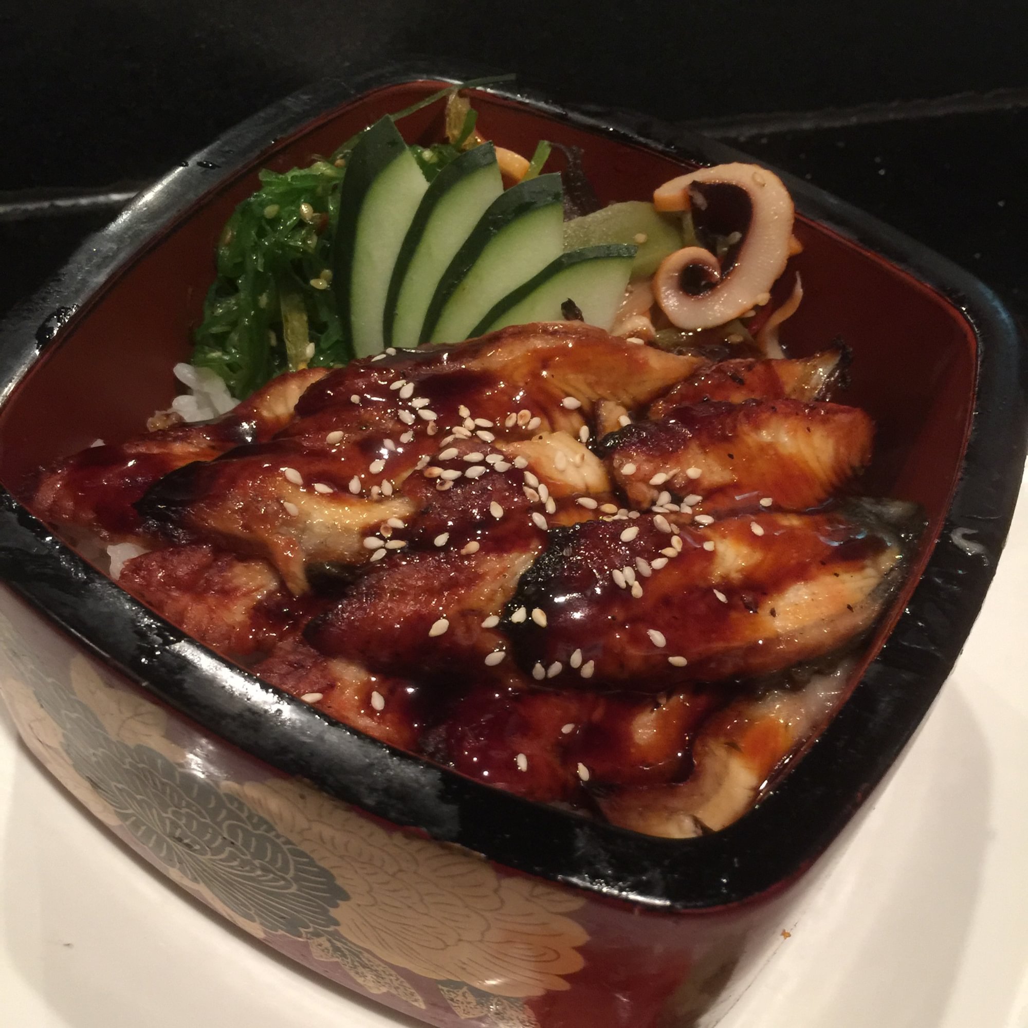 Unagi Donburi Platter