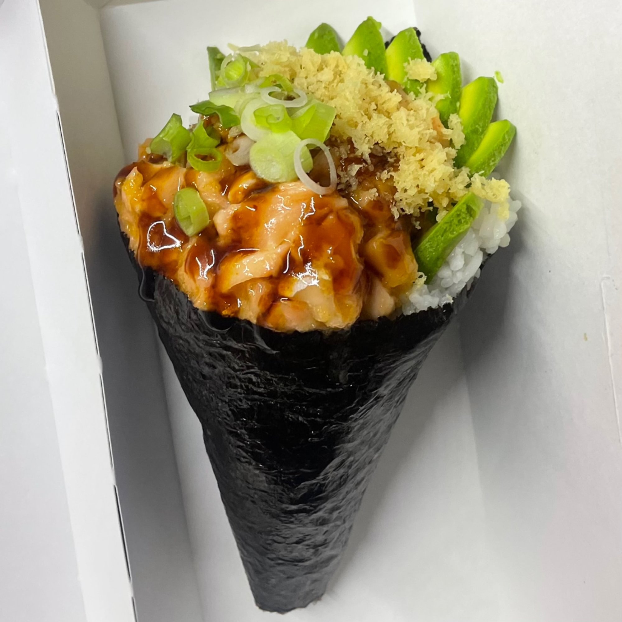 Baked Salmon Temaki
