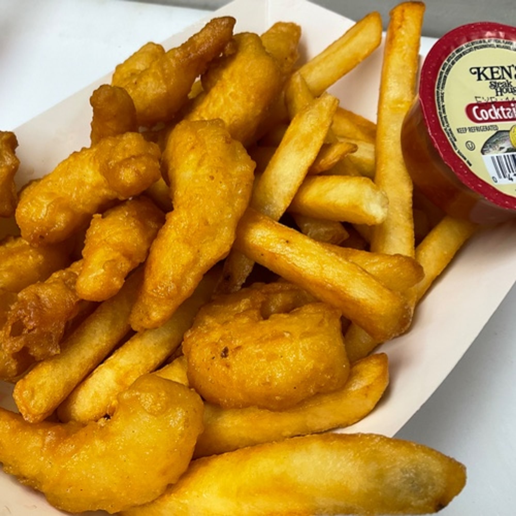 Shrimp in a Basket