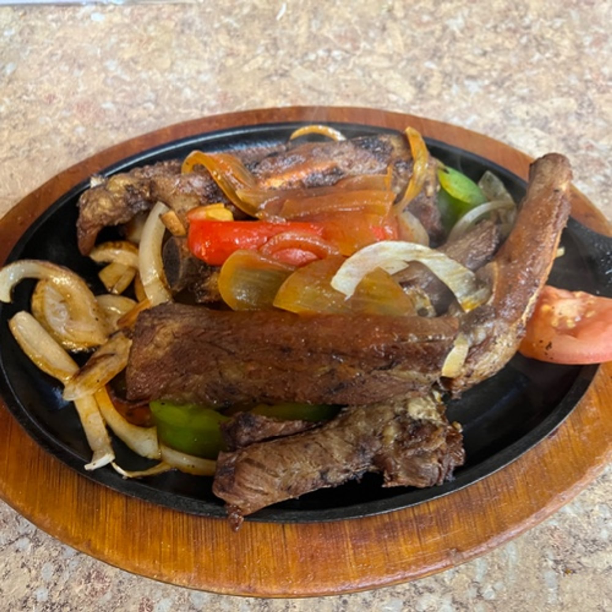 Pork Rib Fajitas